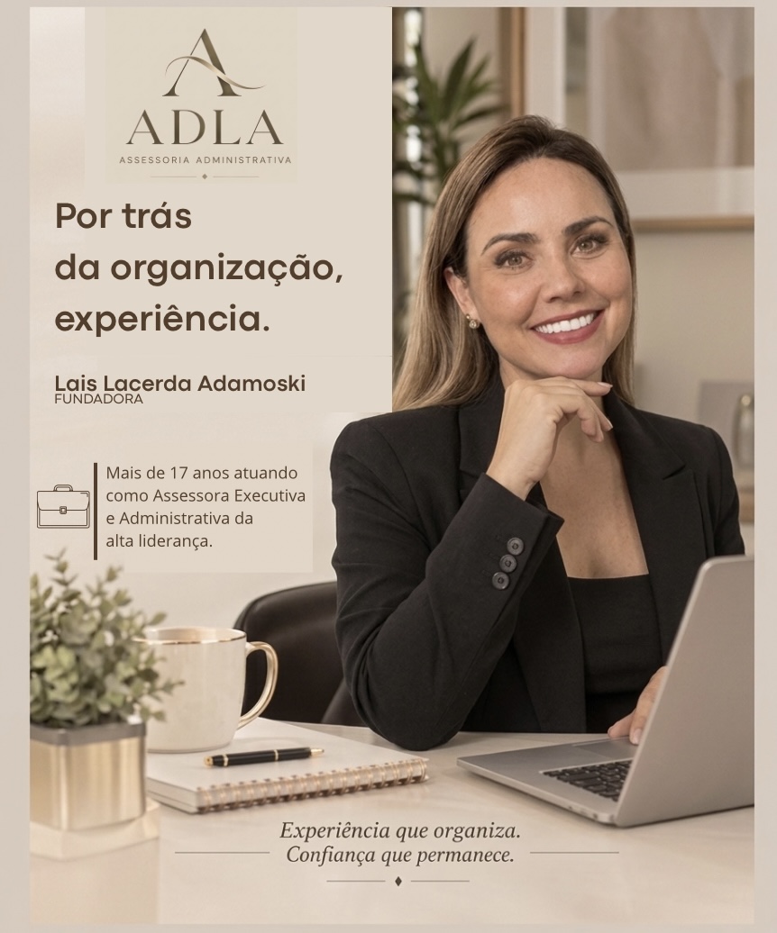 Lais Adamoski, fundadora da ADLA Assessoria Administrativa